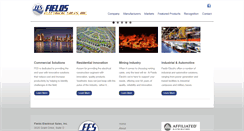 Desktop Screenshot of fieldselectric.com
